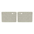 VW Front Door Panels, Velour- Select Color, Beetle and Super Beetle Sedan/Convertible 1967-1979