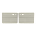 VW Front Door Panels, Vinyl- Select Color, Beetle and Super Beetle Sedan/Convertible 1967-1979