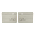 VW Front Door Panels, with Front Pockets, Tweed- Select Color, Beetle and Super Beetle 1967-1979