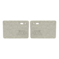 VW Front Door Panels, with Pockets, Velour- Select Color, Beetle and Super Beetle 1967-1979