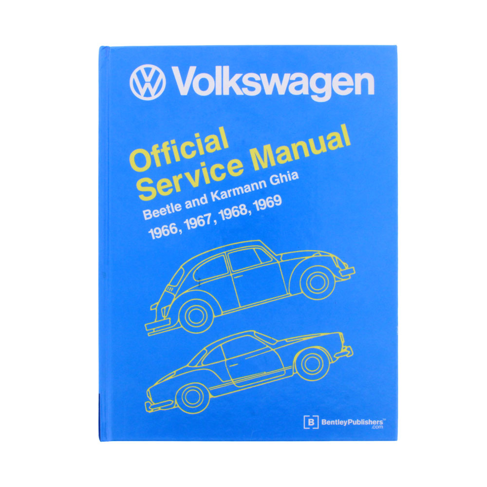 Official VW Service Manual - 1966-1969 Beetle - Karmann Ghia