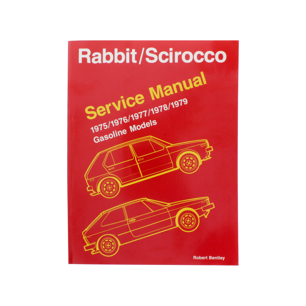 Official VW Service Manual - 1975-1979 Rabbit - Scirocco