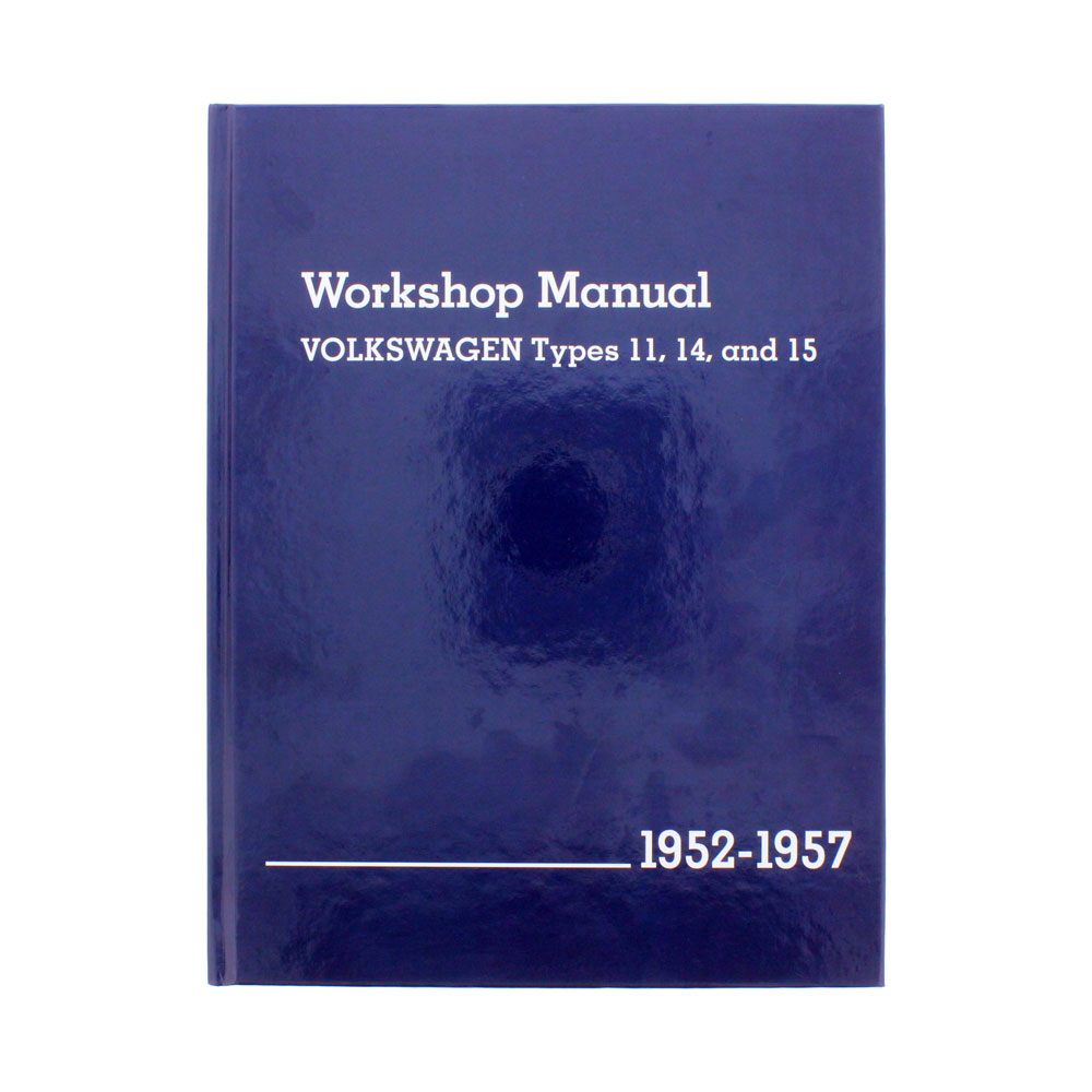 Official VW Service Manual - 1952-1957 Beetle - Karmann Ghia
