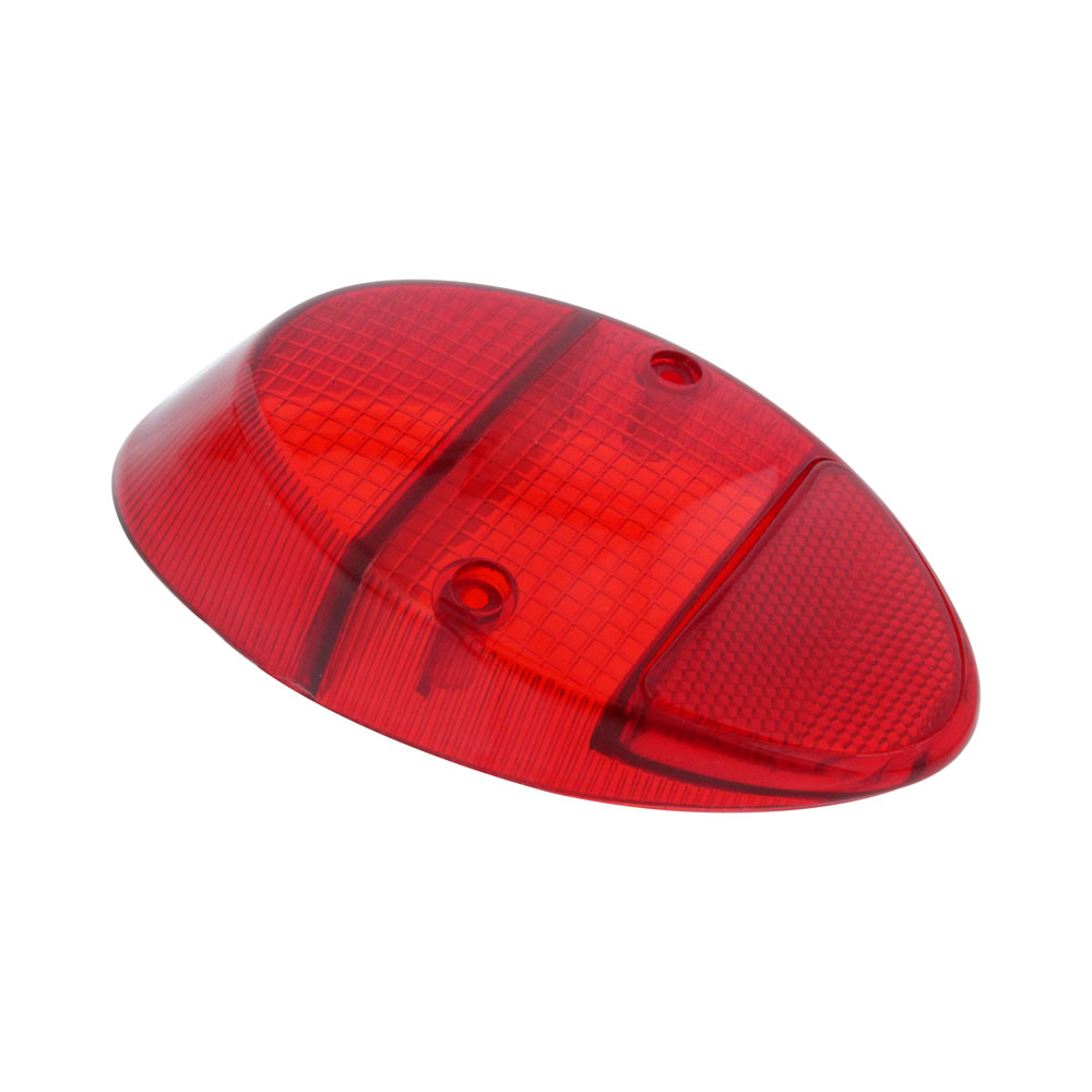 1962-67 VW Beetle Tail Light Lens - Red/Red - American Style - Left or Right