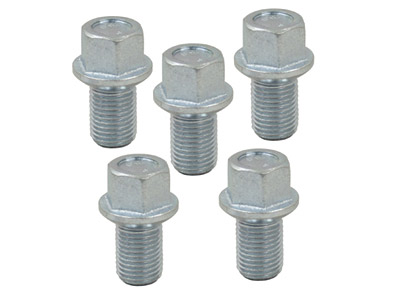 14mm VW Style Lug Bolt with 17mm Head - Set of 5