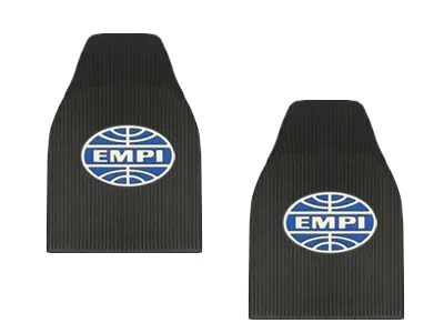 VW Floor Mats - EMPI Logo - Front Pair