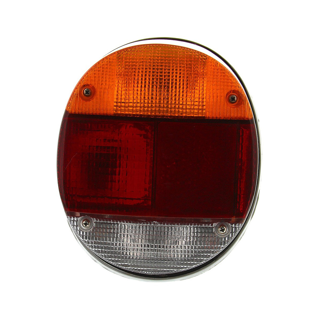 VW Tail Light Assembly - Red/Amber Lens - Right