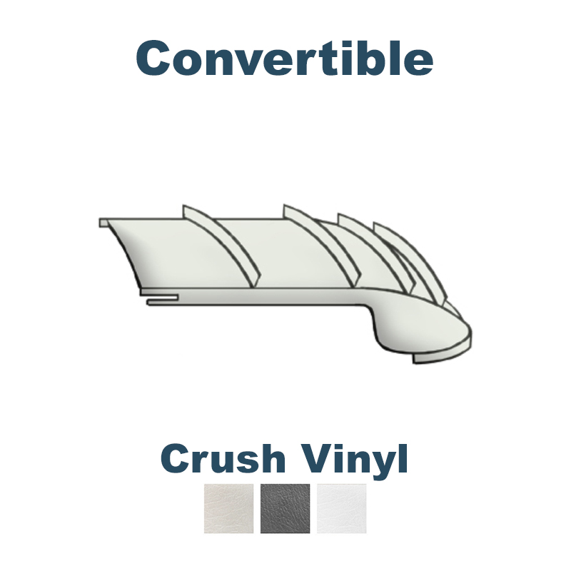 1965-1970 VW Beetle Convertible Headliner - Crush Grain Vinyl