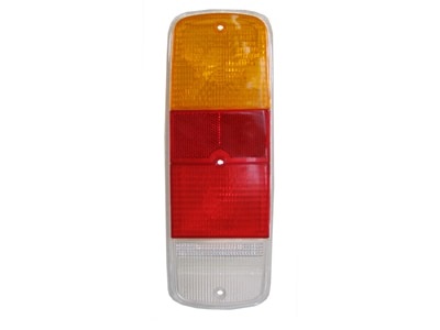 1972-79 VW Bus Tail Light Lens - Red/Amber - Left or Right