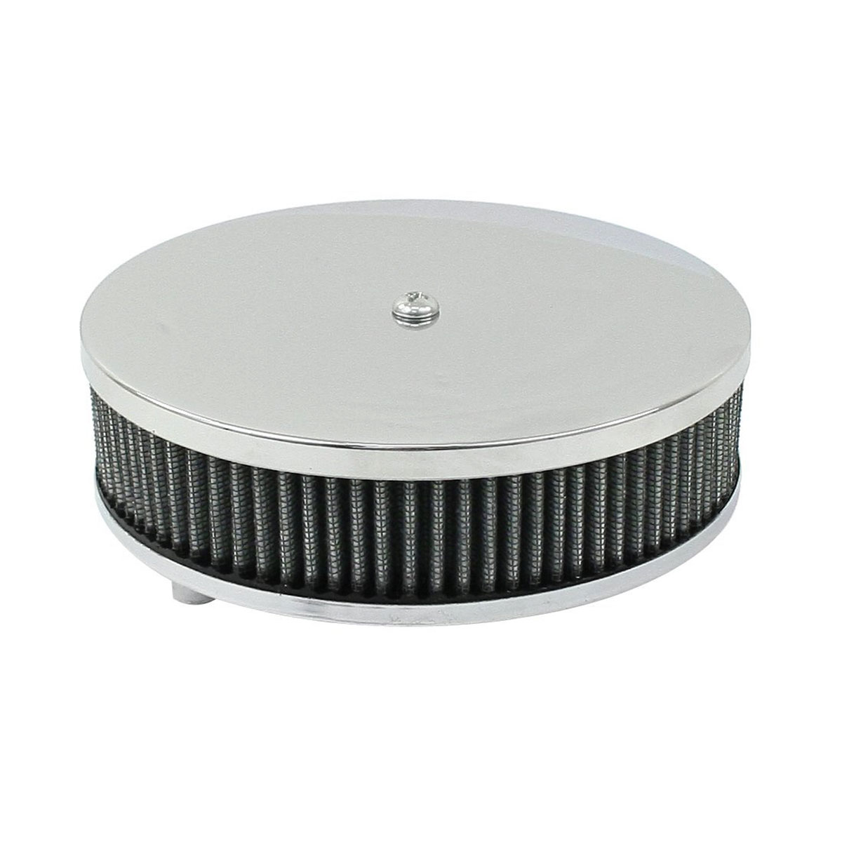 EMPI VW Air Cleaner - Low Profile - Gauze Element - 6 3/8" Diameter 2 1/2" Tall