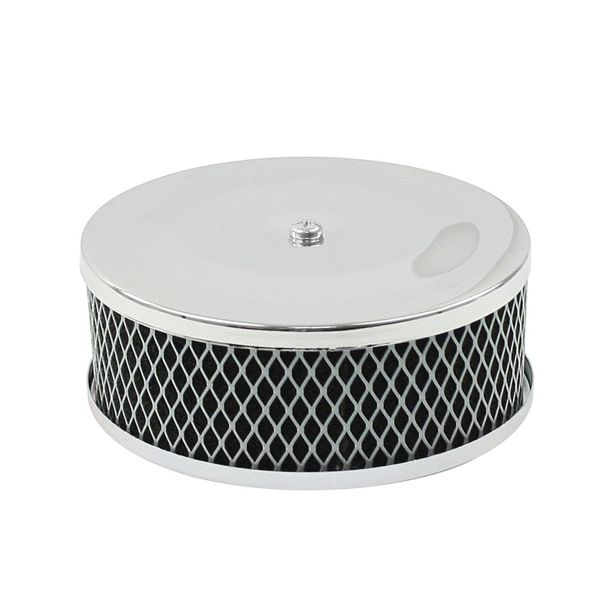 VW Air Cleaner - High Profile - High Flow - for VW Stock Carb - 5 1/2" - 2 3/4" High - Foam Element