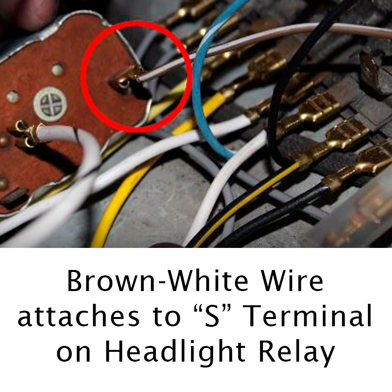 311953513B Brown-White Wire Installation