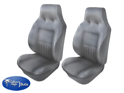 Sport Contoured Seat Pad Kit, Front & Rear, 1968-69
