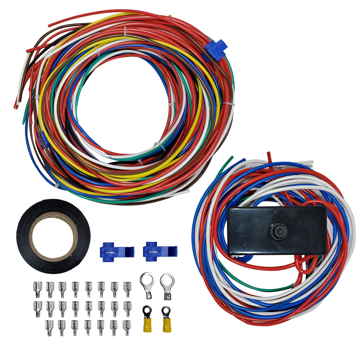 Universal Complete VW Wire Loom Kit with Fuse Box