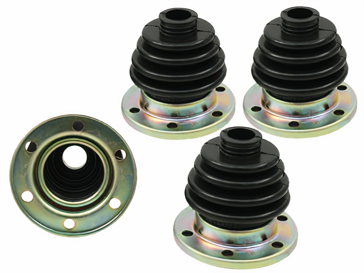 EMPI VW C.V. Joint Boots with Flange - Set of 4 - I.R.S Type 1