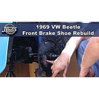 VW Beetle Front Brake Rebuild and Brake System Bleeding