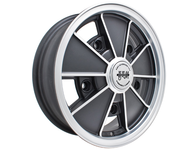 EMPI BRM VW Wheel, Matte Black, 5x205 VW Parts