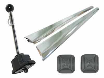 EMPI VW Bumpers, Running Boards, Pedals, and Shifters