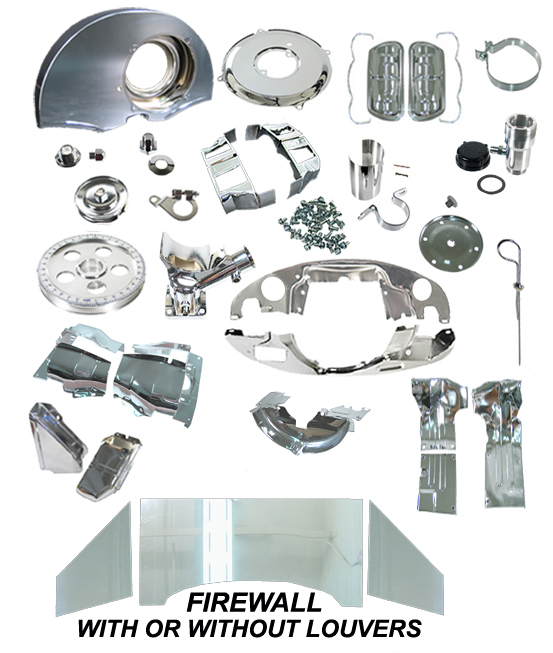 VW Super Engine Chrome Kit