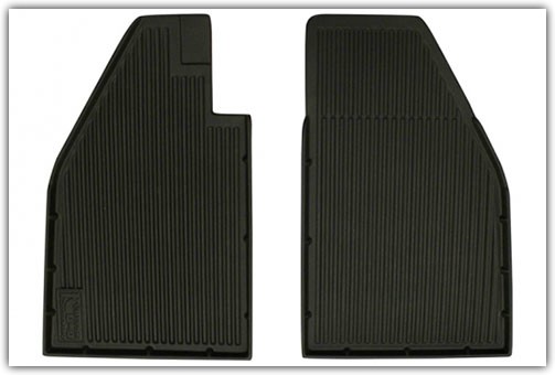 1958-1975 VW Beetle Front Only Rubber Floor Mats