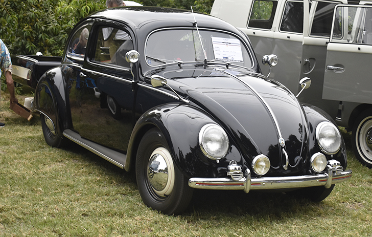 This restored 1951 VW Beetle is a top tier show car.