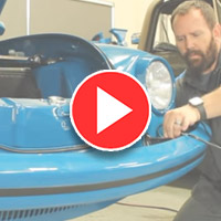 VW Super Beetle Front End Assembly - Fenders, Headlights, Bumper
