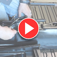 VW Super Beetle Parking Brake & Heater Controls Installation