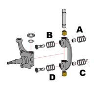 VW Bug Link Pin Shim Chart