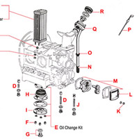 VW Bug Oil System Diagram