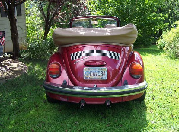 Tim Baisden's 1974 Super Beetle Convertible