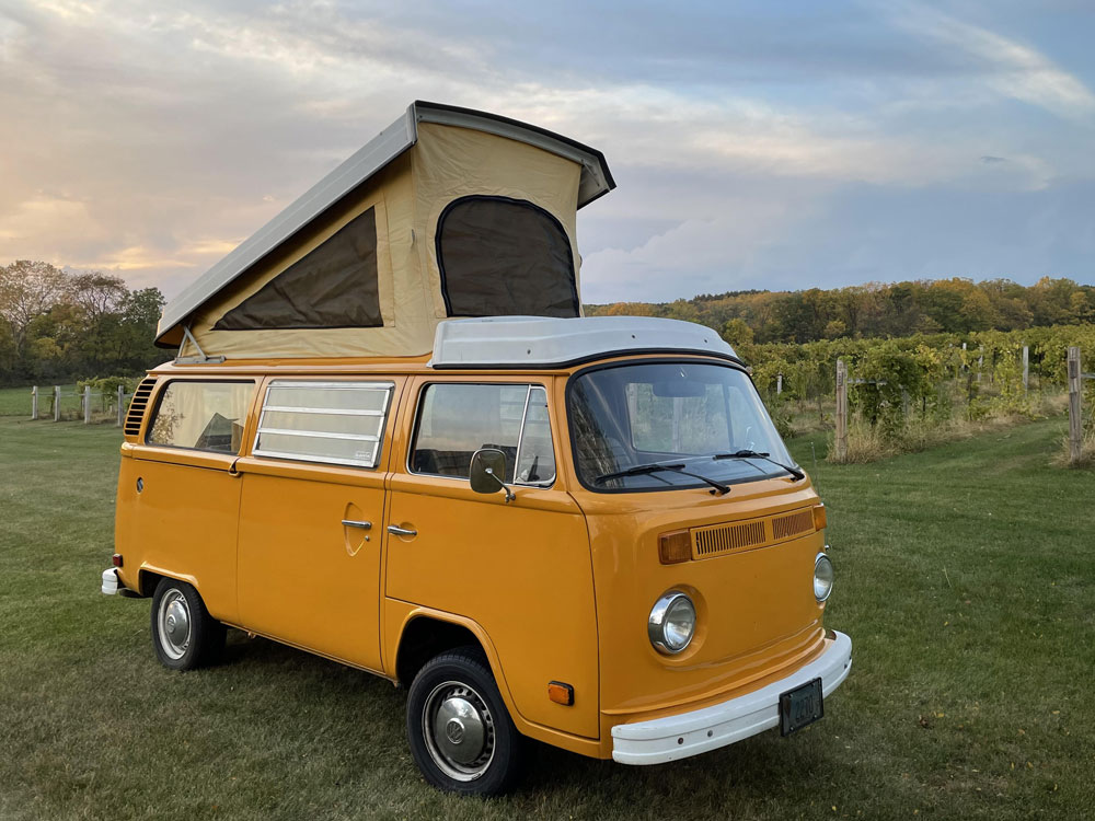 Nic Nepomiachi's Camper Bus