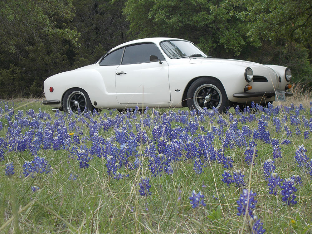 Tom & Anita Nichols's 1969 Karmann Ghia