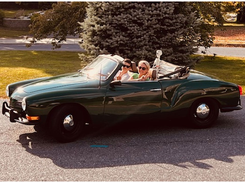 Christie and Jordan Seidel's 1970 Karmann Ghia Convertible
