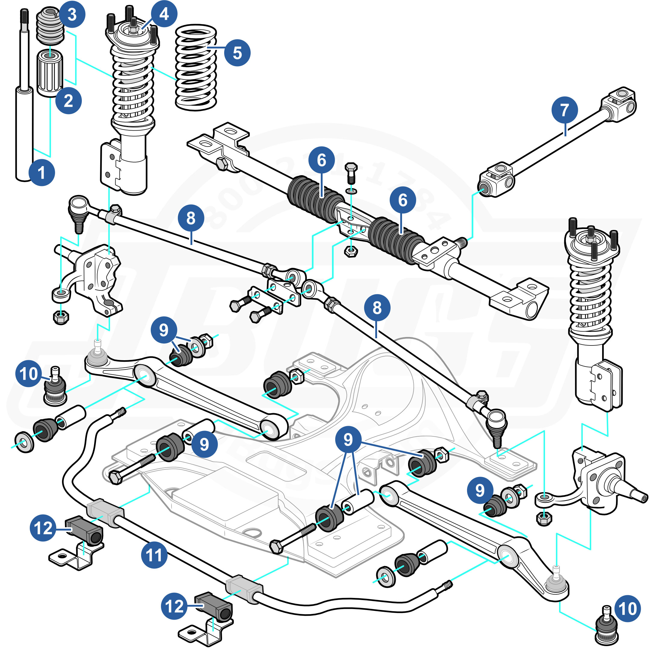 Vw beetle clearance front suspension