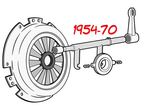 VW Early Throw Out Bearing Diagram
