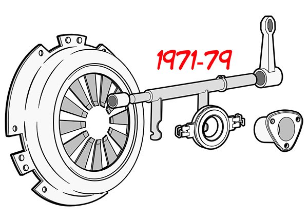 VW Early Throw Out Bearing Diagram