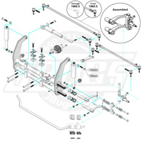 VW Link Pin Front End Diagram