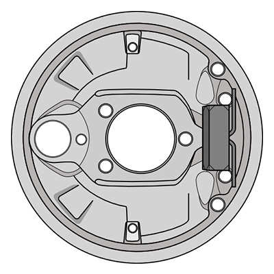 1968-77 VW Beetle Backing Plate