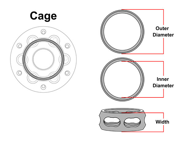 CV Joint Spacer Kit – T3 Technique