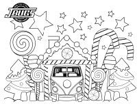 VW Kids- Gingerbread house garage