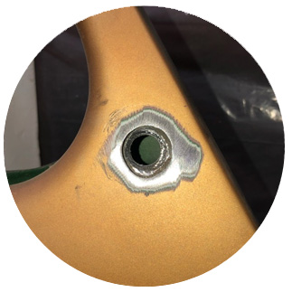 VW Passenger side mirror mounting nut required.