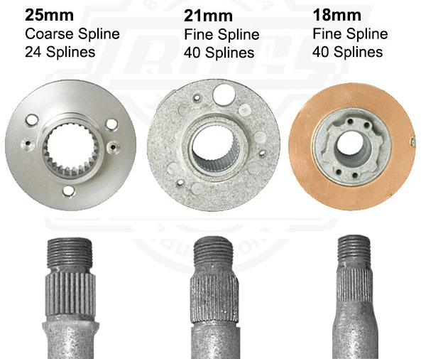 VW Steering Shaft Sizes