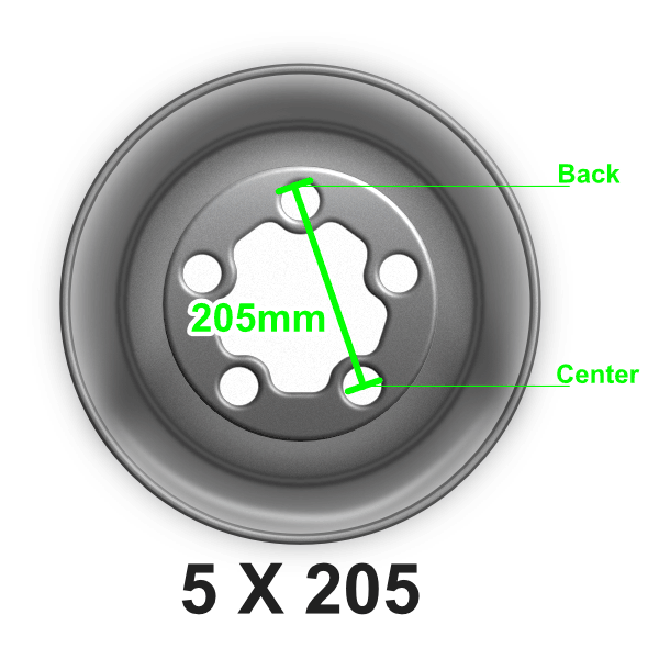 5x205 Bolt Pattern