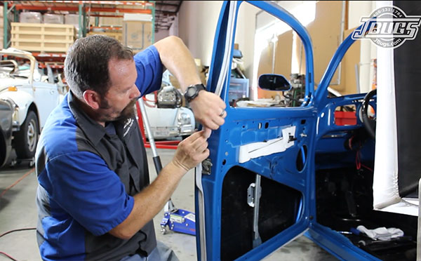 VW Door Rubber Seal Installation