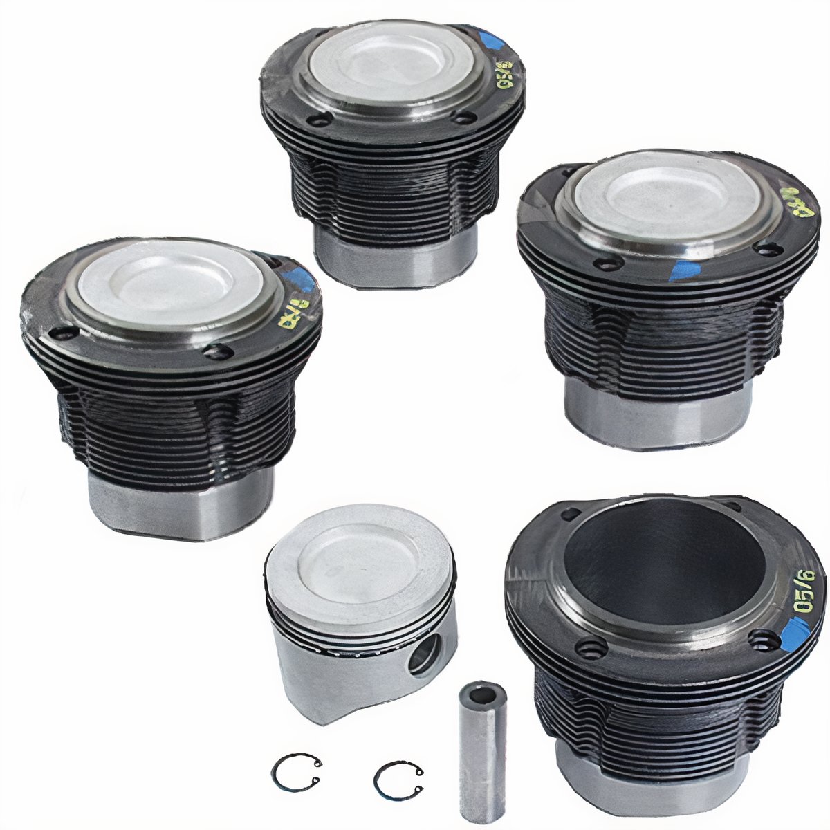 AA - 94mm Piston & Cylinder Set - Type 4 - 2000cc - 1976-79 VW Bus - 1980-83 Vanagon