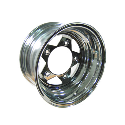 EMPI Steel VW Wheel - Chrome 5 Spoke - 15x5" - 5x205