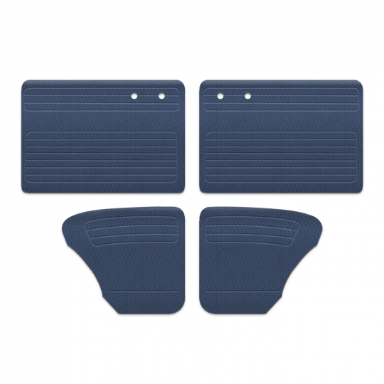 1956-1964 VW Beetle Door Panels - Front & Rear - Tweed