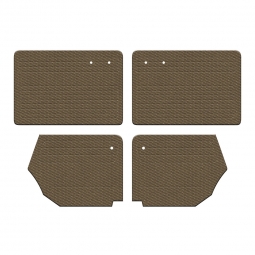1965-1966 VW Beetle Convertible Door Panels - Front & Rear - Tweed