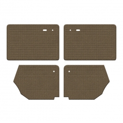 1967-1972 VW Beetle Convertible Door Panels - Front & Rear - Tweed