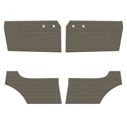 1956-1963 Karmann Ghia Door Panels - Front & Rear - Vinyl